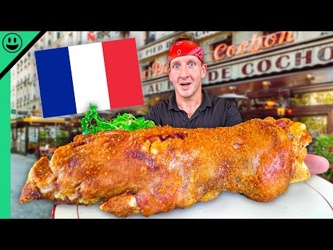 Eating Bizarre French Food in Paris for 24 Hours!! Exotic Meats of Europe!!